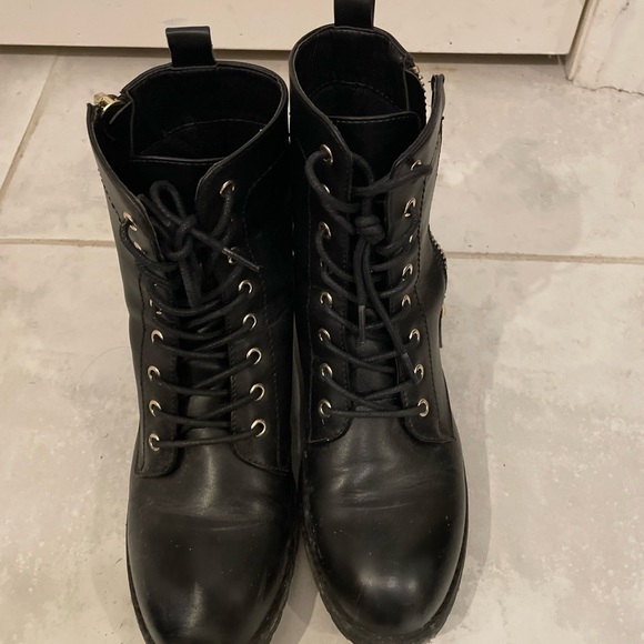 Women’s combat boots - Picture 1 of 4
